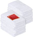 Utopia Kitchen [24 Pack - 28 x 28 Inches White Flour Sack Towels 100% Cotton Tea Towels for Cleaning & Drying - Highly Absorbent Kitchen Dish Towels