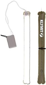 Klymit Everglow LED Light Tube, Inflatable Camping Lantern with Dimmable Super-Bright USB Light with Carabiner Loop and Magnetic Attachment