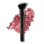 LAURA GELLER Angled Blusher Brush - Vegan Makeup Brush with Dense Bristles for Precise Blush, Bronzer & Highlighter Application - Make Up Brush to Sculpt, Contour & Blend