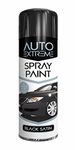 250ml Auto Spray Paint Black Satin 1910 Spray Can Household Car Van Bike Aerosol Paint (1 Pack)