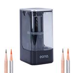 Eono Electric Pencil Sharpener, Heavy Duty Helical Blade Pencil Sharpener Operated by AC Adaptor with Auto Stop Function for Kids School Classroom Office Home and Stationery Gifts