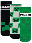 Minecraft Boys Socks Pack of 3 Multicolor 5-8