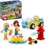 LEGO® Friends Dog-Grooming Car 42635, Vehicle Playset, Animal and Nature Pretend Play Toy for Kids, 2 Mini-Doll Characters and 2 Dog Figures for Girls and Boys Aged 4 Years and Over