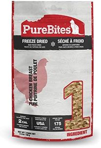 PureBites Chicken Freeze Dried Cat Treats, 1 Ingredient, Made in USA, 2.3oz