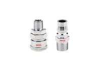AASONS QRC SM20+PM20 Pneumatic Air Line Hose Quick Release Fittings Connector Coupler 1/4" BSP (Pack Of 1 Set)