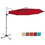 11 Cantilever Patio Umbrella With Base