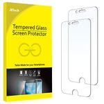 JETech Screen Protector for iPhone 8 Plus and iPhone 7 Plus Tempered Glass Film, 2-Pack