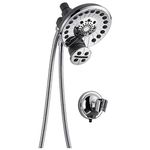 Peerless 76465D Sidekick Two-in-One Shower Combo, Chrome