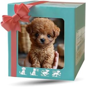 Robot Dog, My Realistic Robot Puppy, Realistics Robots Puppys That Acts Like A Real Puppys for Sitting, Barking, Walking and Running (Brown)