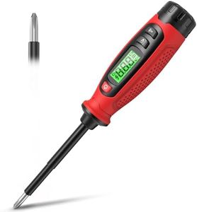 KAIWEETS 2-in-1 Voltage Tester Screwdriver, 3–500V AC Contact Voltage Measurement & Non-Contact Detector Pen, Phillips Head, LCD Display, Live Wire Finder, Continuity Test for Outlet & Circuit, KTS01