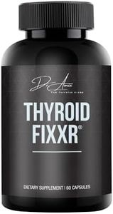 Fixxr Thyroid Support by Dr. Amie | T2 Thyroid Supplement | 30 Day Supply, 60 Capsules