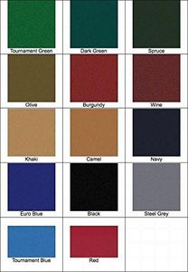 ProForm 8' High Speed Professional Pool Table Cloth Felt - Tournament Blue