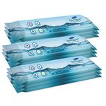 Dignity Spongee Soft Body Cleansing Wet Wipes for Adult, 240x300 mm, 10 Wipes/Pack (Pack of 9), 90 Wipes