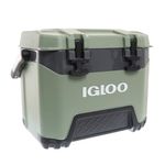 IGLOO Heavy-Duty 25 Qt BMX Ice Chest Cooler with Cool Riser Technology, Oil Green