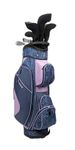 Nancy Lopez Golf - Ashley 18PC Complete Golf Clubs, Cart Bag Package Set - Lush - Right Hand