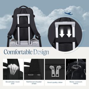 Xkdoai Ryanair Cabin Bag – 40x30x20cm Travel Carry-On Luggage