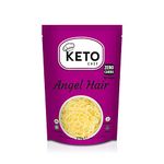 Keto Chef Vegan Angel Hair Noodles (Pack of 6, 270g) – Free-from & Fat Free, Made of Konjac Flour, Contains Zero Carbohydrates & Sugar, Shirataki, Low Calorie Instant Food, Ready to Eat Meal