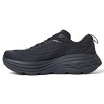 HOKA ONE ONE Women's Bondi 8 Running Shoes, Black/Black, 8 UK