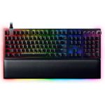 Razer Huntsman V2 Analog Gaming Keyboard Analog Optical Switches, Powered Chroma RGB Full Siz Black - RZ03-03610100-R3M1