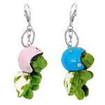 NyaSaa Plush Turtle Keychain,2PCS Mini Cute Turtle Keyring Stuffed Turtle Key Ring Stuffed Animal Keychain Toy Turtle With Hat Keychain Soft Cute Plushie Keychain For Backpack Handbag Decoration