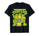 TMNT Classic Logo With All Ninja Turtles T-Shirt