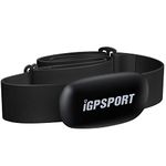 iGPSPORT HR40 Heart Rate Monitor BLE & ANT+ with Chest Strap for Running Cycling Gym and Compatible with Garmin Polar Wahoo