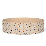 Kids Sand and Water Table - Portable Summer Pet Pool Game Room Foldable Beach Play Activity Playpen Play Yard Ball Pit Sandbox Diameter 32 Inch