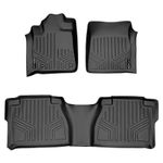 MAXLINER A0022/B0041 Floor Mats for Toyota Tundra Double Cab, 2007-2011 Complete Set, Black