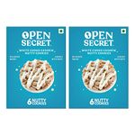 Open Secret White Choco Cashew Story Box |2 Healthy White Choco Cashew Story Box|White Chocolate & Cashew|Family Snacks Biscuit||No Added Maida|12 Cookies (6 Cookies Per Box) | 150g