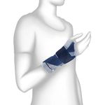 Bauerfeind - ManuTrain - Wrist Support - Relieves Strain and Stabilized During Movement, Titan - Right, Size 1