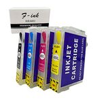 F-INK 603XL Rechargeable Ink Cartridge Replacement for Ep 603 or 603XL,Work with Expression Home XP-3100 XP-2105 XP-4100 XP-2100 XP-3105 XP-4105 WF-2810 WF-2830 WF-2835 WF-2850 Printer