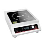 iBELL RAPID PLUS Induction Cooktop Heavy Duty for Commercial & Home Use, 3500W, Timer Function with Strong Metal Body, Toughened Glass Top and Auto - Off Protection (Silver)