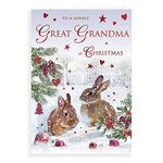 Regal Publishing Character Christmas Card Great Grandma - 9 x 6 inches, C85538