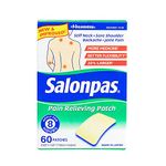 SALONPAS, SALONPAS PAIN REL PATCH 60 CT