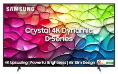 Samsung 163 cm (65 inches) D Series Brighter Crystal 4K Dynamic Ultra HD Smart LED TV UA65DUE80AKLXL (Titan Gray)