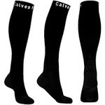 Calves Kelson (2 Pairs) Compression Socks/Stockings for Men & Women,Speed Up Recovery Circulation, Best Graduated Athletic Fit for Travel, Running, Nurses,Shin Splints, Flight,Maternity