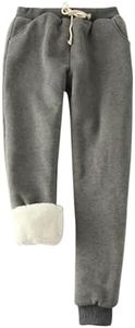 AAZJSS Womens Sweatpant Fleece Lightweight Winter Warm Fleece Joggers Sweatpants Women’S Fleece Lined Sweatpants Baggy Women Comfy Fleece Sweatpant Women's Sherpa Lined Sweatpants Woman Winter