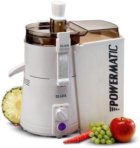 Sujata Powermatic 900 Watts Juicer | 22000 Rotations Per Min | 90 Minutes Continuous Running | Without Jar