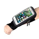 Wrist Bag Phone Armband Forearm Band Cell Phone Holder, Wristband Pouch Bag Phone Arm Case for iPhone 14/13/12/11 Pro Max 12 mini XS Max XR X 8 7 Ridding,Cycling, Jogging, for Smartphone Up to 6.8"