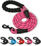 ARTISTRY 5 FT Dog Lead for Large, Medium and Small Dogs | 150 cm Highly Reflective Dog Leash with Comfortable handle | Multi Colors Soft Padded Dog Leads Perfect for Indoor & Outdoor Use