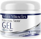 Silver Miracles Colloidal Silver Gel - Nano Silver Gel Wound Care - Healing Ointment for Burns, Sunburns & Irritated Skin - 4 Oz Unscented