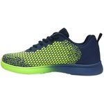 Pyramid Men's Path Lite Seamless Mesh Bowling Shoes, 1-navy/Voltage Lime, 13