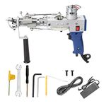 Electric Carpet Tufting Gun, Cut Pile Knitting Machine, Rug Loop Tufting Gun Rug Gun Carpet Machine Hand-Held Punch Tools Embroidery Machine for Handmade DIY Beginners(110V-240V/50-60Hz)