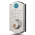 ELAMOR Fingerprint Door Lock - Keyless Entry Door Lock - Smart Locks for Front Door - Electronic Keypad Deadbolt Lock - Digital Door Lock with Code - Biometric Door Lock - Auto Lock - Easy to Install