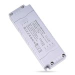 REYLAX LED Driver Dimmable 24V 40W 1.67A, Triac & 0-10V&1-10V & PWM & 100k Resistor, AC 240V to 24V DC Transformer, Constant Voltage Thin LED Power Supply, Low Voltage Transformers for LED Light