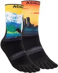 YOUGLE Hiking Toe Socks with Thicke