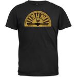 Old Glory Sun Records - Mens Memphis Logo T-Shirt - Medium Black