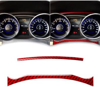 GDFJGD Instrument Cluster Trim for Hyundai Sonata YF Accessories Red