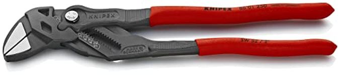 KNIPEX Tools 86 01 250 Pliers Wrench with Black Finish, 10"