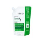 Vichy Dercos Anti-dandruff Shampoo For Normal To Oily Hair Ecorefill 500 Ml Unisex